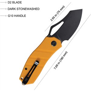 Ceyx Linerlock Black Yellow