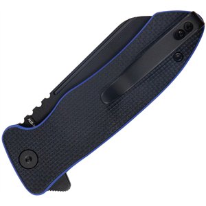 Creon Button Lock Blk/Blue