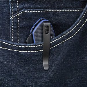 Creon Button Lock Blk/Blue