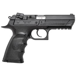 Magnum Research BE99153RL Baby Eagle III  9mm Luger 4.43 151 Black Polymer Frame Matte Black Oxide Carbon Steel Slide Black Poly