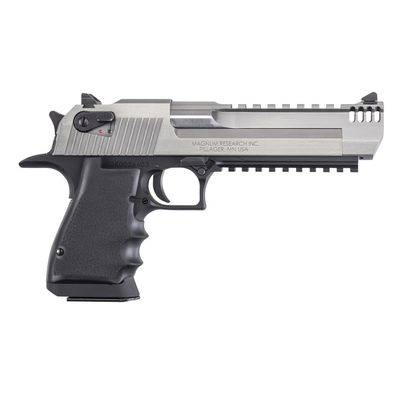 Magnum Research DE44ASIMB Desert Eagle Mark XIX L6 44 Rem Mag 6 81 Black Hardcoat Anodized Aluminum Frame Stainless Steel Slide 