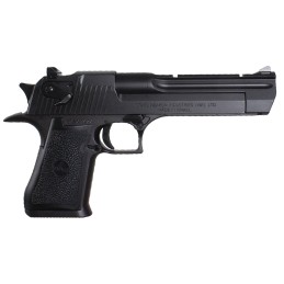 Magnum Research DE44CA Desert Eagle Mark XIX CA Compliant 44 Rem Mag 6 81 Black Carbon Steel Frame  Slide Black Rubber Grip