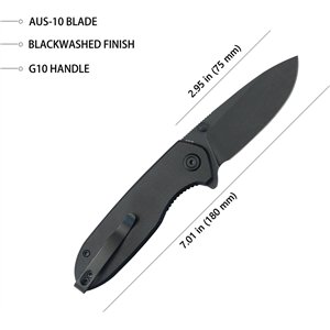 Belus EDC Linerlock Black