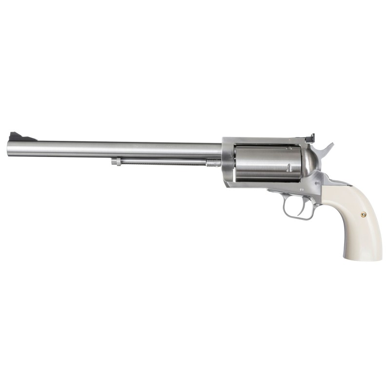 Magnum Research BFR500SW10B BFR Long Cylinder Extra Large Frame 500 SW Mag 5 Shot 10 Brushed Stainless Steel Barrel Cylinder  Fr