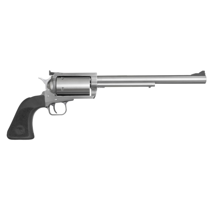 Magnum Research BFR460SW10 BFR Long Cylinder Large Frame 460 SW Mag 5 Shot 10 Brushed Stainless Steel Barrel Cylinder  Frame Bla