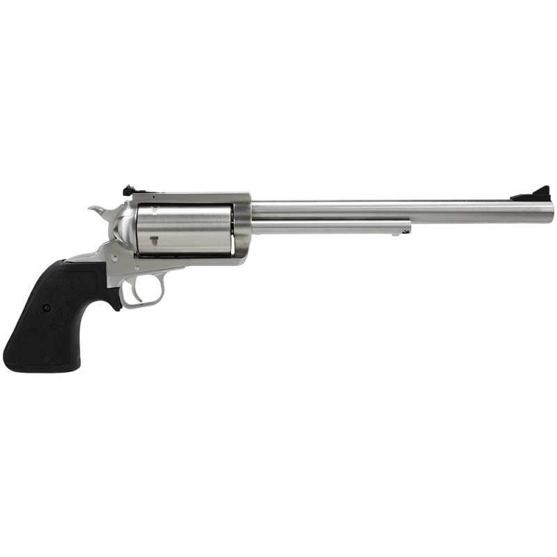 Magnum Research BFR500SW10 BFR Long Cylinder Large Frame 500 SW Mag 5 Shot 10 Brushed Stainless Steel Barrel Cylinder  Frame Bla