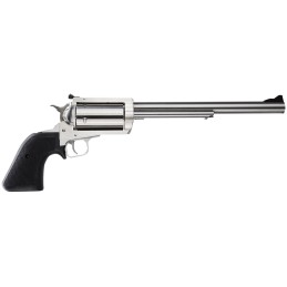 Magnum Research BFR4570 BFR Long Cylinder Large Frame 4570 Gov 5 Shot 10 Brushed Stainless Steel Barrel Cylinder  Frame Black Ru