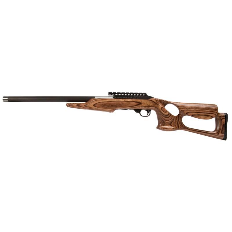 Magnum Research MLR22WMBN Magnum Lite Barracuda Full Size 22 WMR 91 19 Black Black Aluminum Receiver Walnut Fixed Thumbhole Stoc