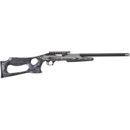 Magnum Research MLR22WMBP Magnum Lite Barracuda 22 WMR Caliber with 91 Capacity 19 Barrel Black Metal Finish  Fixed Thumbhole Pe