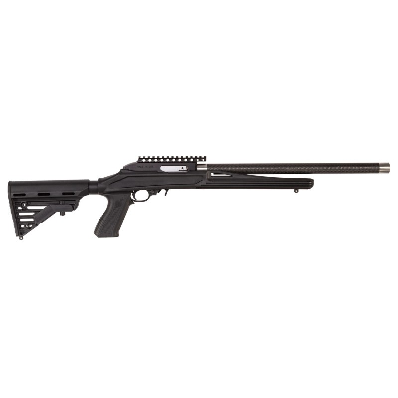 Magnum Research SSTB22G Magnum Lite SwitchBolt Full Size 22 LR 101 17 Black Carbon SteelThreaded Barrel Black wIntegral Scope Ba