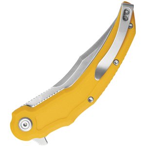 Wave Crest Linerlock Yellow