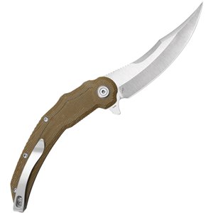 Wave Crest Linerlock Brn Mic
