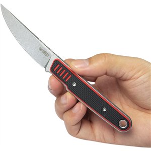 JL Fixie Fixed Blade Blk/Red