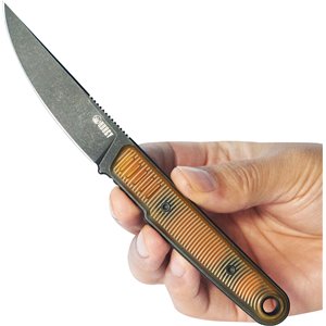 JL Fixie Fixed Blade Ultem Blk