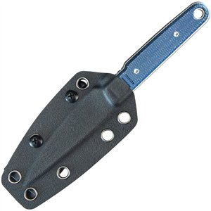 JL Fixed Blade Blue Micarta