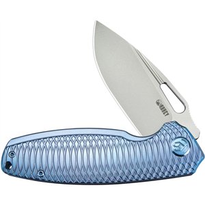 Tityus Framelock Blue Ti