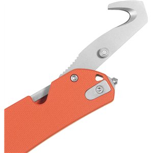 10-8 Button Lock Orange