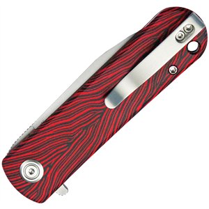 NEO Linerlock Red Damascus