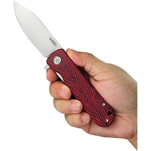 NEO Linerlock Red Damascus