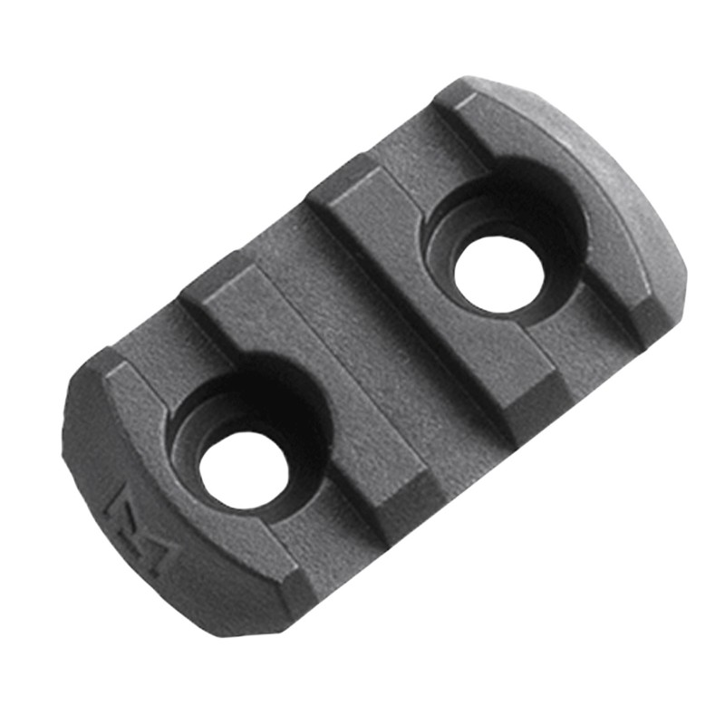 Magpul MAG589BLK MLOK Polymer Rail 3 Slots  Black