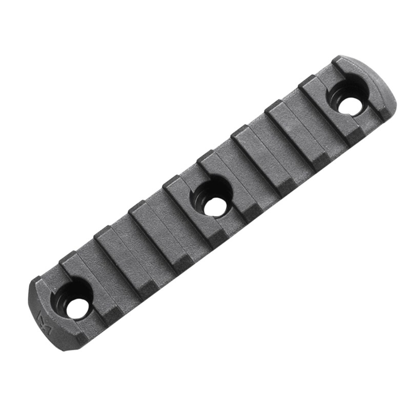 Magpul MAG592BLK MLOK Polymer Rail 9 Slots  Black