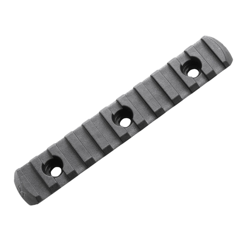 Magpul MAG593BLK MLOK Polymer Rail 11 Slots  Black