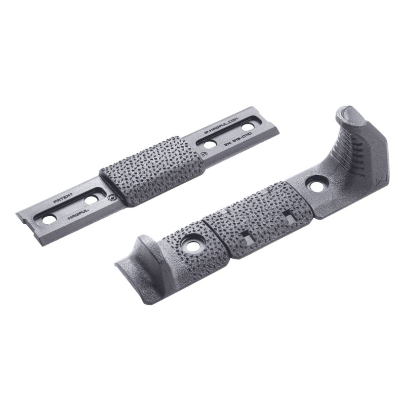 Magpul MAG608GRY Hand Stop Kit MLOK AR Platform Gray Polymer