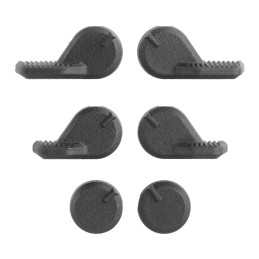 Magpul MAG1176 ESK Safety Selector Black Polymer for CZ Scorpion EVO 3 Includes Extra Paddles  Mounting Screws