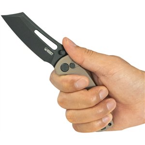 Dheo EDC Button Lock Tan