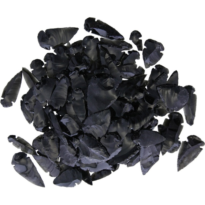 Black Obsidian Arrowhead Asst