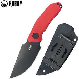 Basilisk Fixed Blade Red
