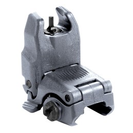 Magpul MAG247GRY MBUS Sight Front  Stealth Gray Folding for AR15 M16