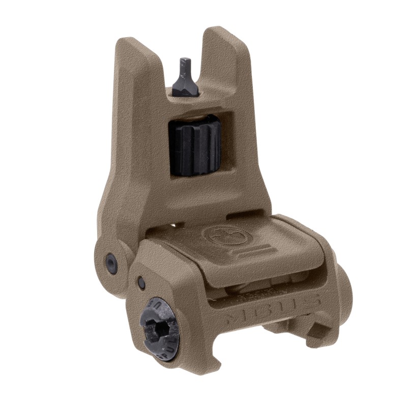 Magpul MAG1166FDE MBUS 3 Sight Front  Flat Dark Earth Flip Up AR10AR15M4M16M110SR25