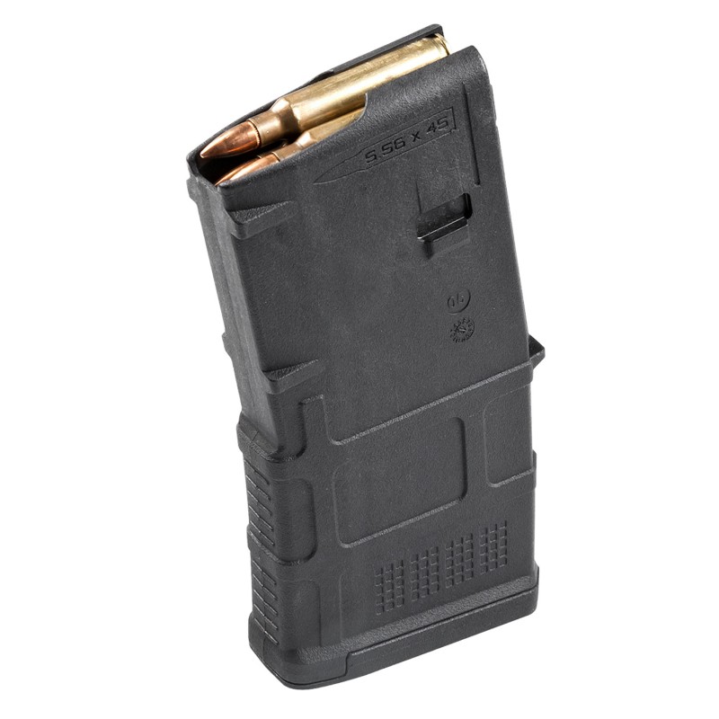 Magpul MAG560BLK PMAG GEN M3 20rd 223 Rem5.56x45mm NATO Fits AR15M16M4 Black Polymer