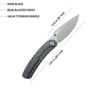 Momentum Framelock Flame Ti