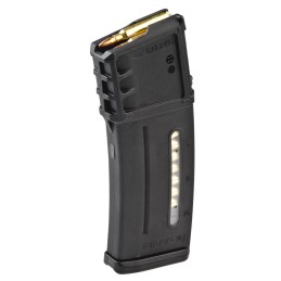 Magpul MAG234BLK PMAG MagLevel 30rd Detachable wCapacity Window 223 Rem5.56x45mm NATO Fits HK G36 Black Polymer