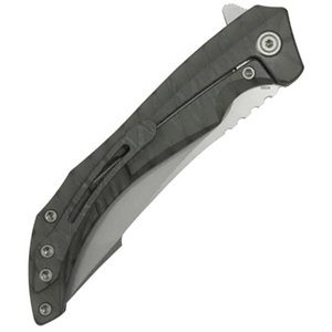 Cyrus Framelock Flame Ti