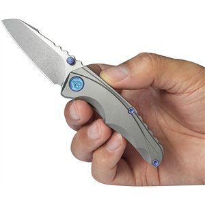 Steeltle Framelock Gray Ti