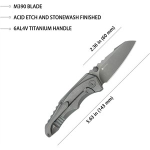 Steeltle Framelock DSW Ti