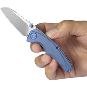 Steeltle Framelock Blue Ti