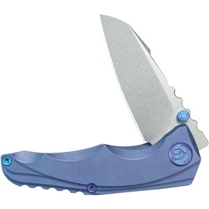 Steeltle Framelock Blue Ti