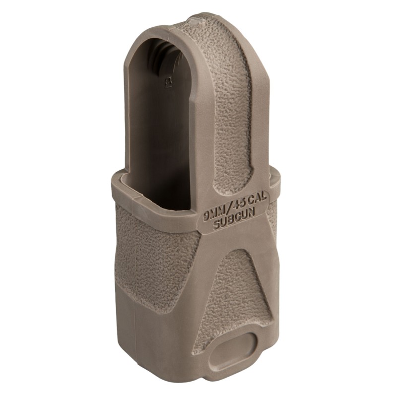 Magpul MAG003FDE Original Magpul  Made of Rubber w Flat Dark Earth Finish for 9mm Subgun Mags 3 Per Pack