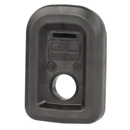 Magpul MAG567BLK GL LPlate  Made of Polymer w Over Molded Rubber  Black Finish for PMAG 17 GL915 GL9 Magazines