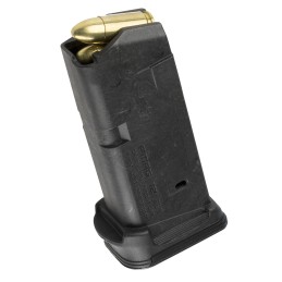 Magpul MAG674BLK PMAG GL9 12rd 9mm Luger Compatible wGlock 26 Black Polymer