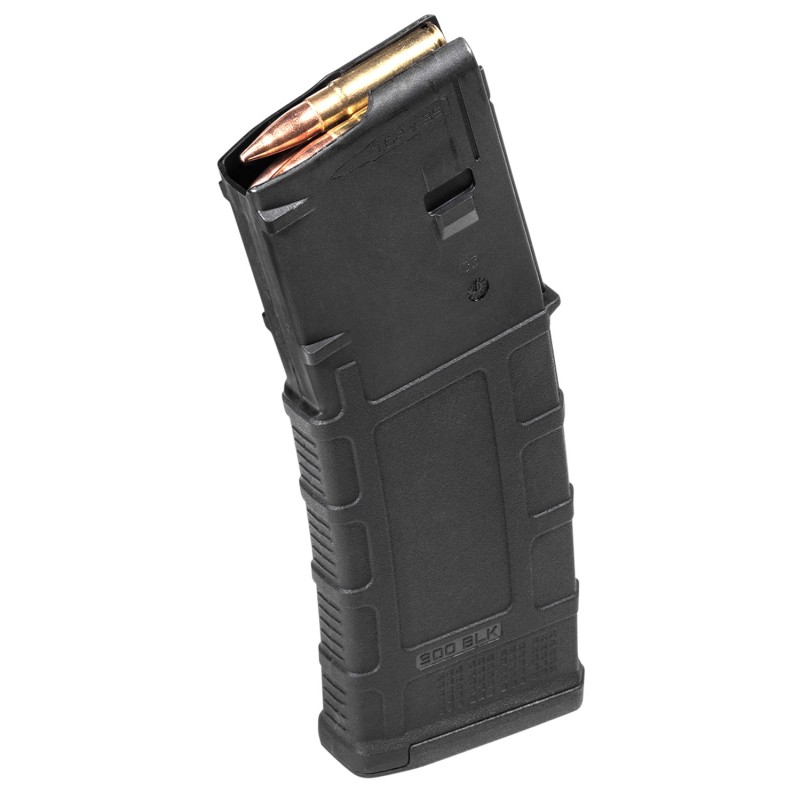 Magpul MAG800BLK PMAG GEN M3 30rd 300 Blackout Fits AR15 Black Polymer