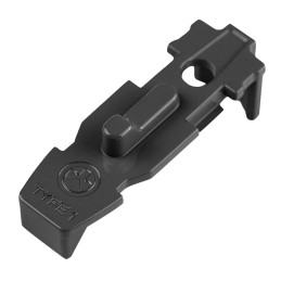 Magpul MAG803BLK Tactile LockPlate Type 1 Made of Polymer w Black Finish  18 Single Ridge for PMAG 102030 ARM4 GEN M3300 B GEN M