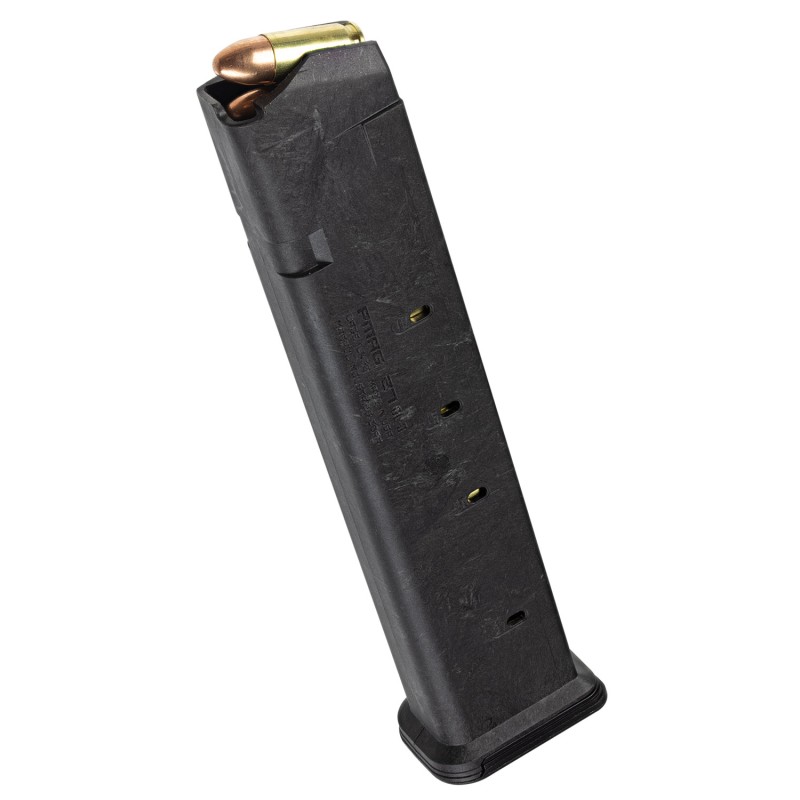 Magpul MAG662BLK PMAG GL9 27rd 9mm Luger Compatible wGlock 19 Black Polymer