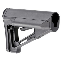 Magpul MAG470GRY STR Carbine Stock Stealth Gray Synthetic for AR15 M16 M4 with MilSpec Tube Tube Not Included