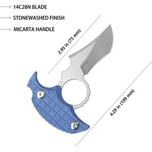 Stheno Push Dagger Blue Mic