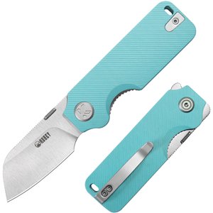 Boxer Linerlock Blue G10